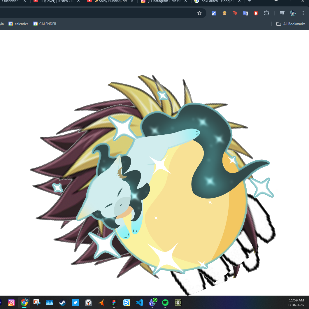 Stacking images of different compositions and sizes on top of each other.