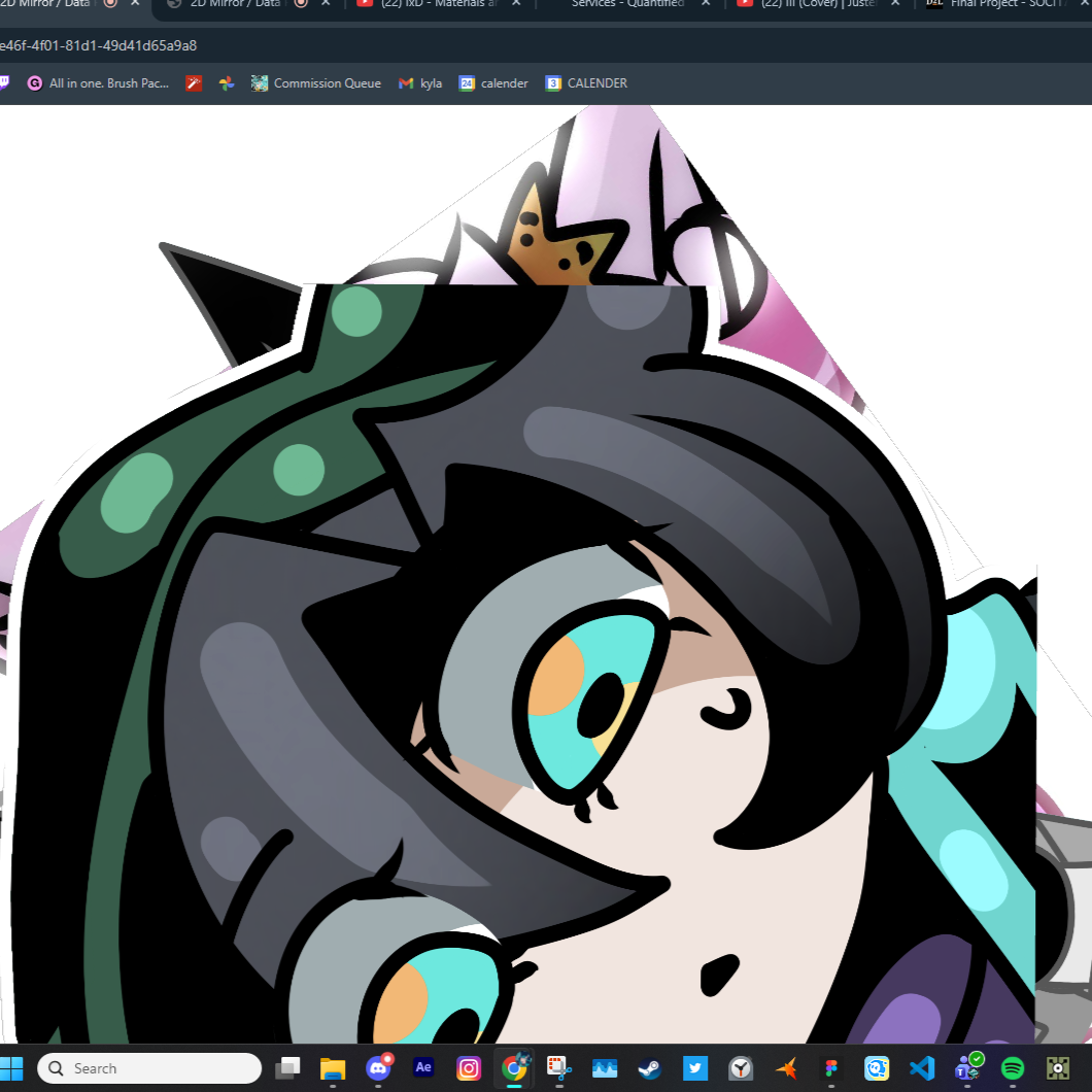 I played around with the z position Of the tracking, it did make the image bigger and this screenshot in particular look silly