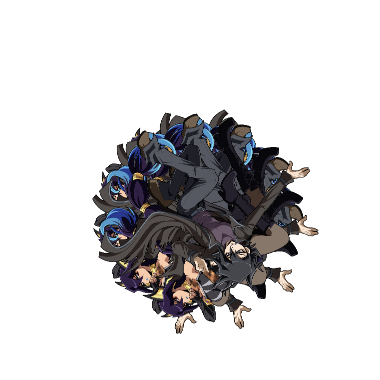 depending on how my head was rotating or where I was looking, the circle or images appear smaller and close together.