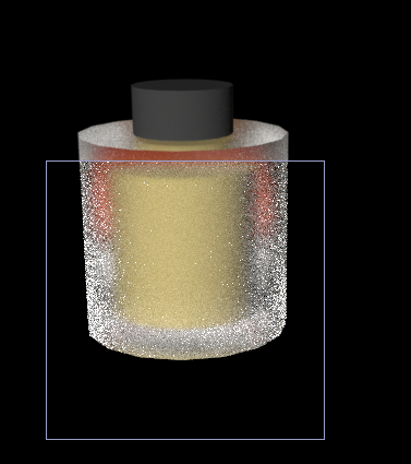 I was playing around with the app during the time in which I was creating the perfume bottle and wondered how
                 I could recreate the liquid contents. I played with the rendering aspect of cinema 4d but didn't go much further due to how taxing it was
                 on my computer to run.