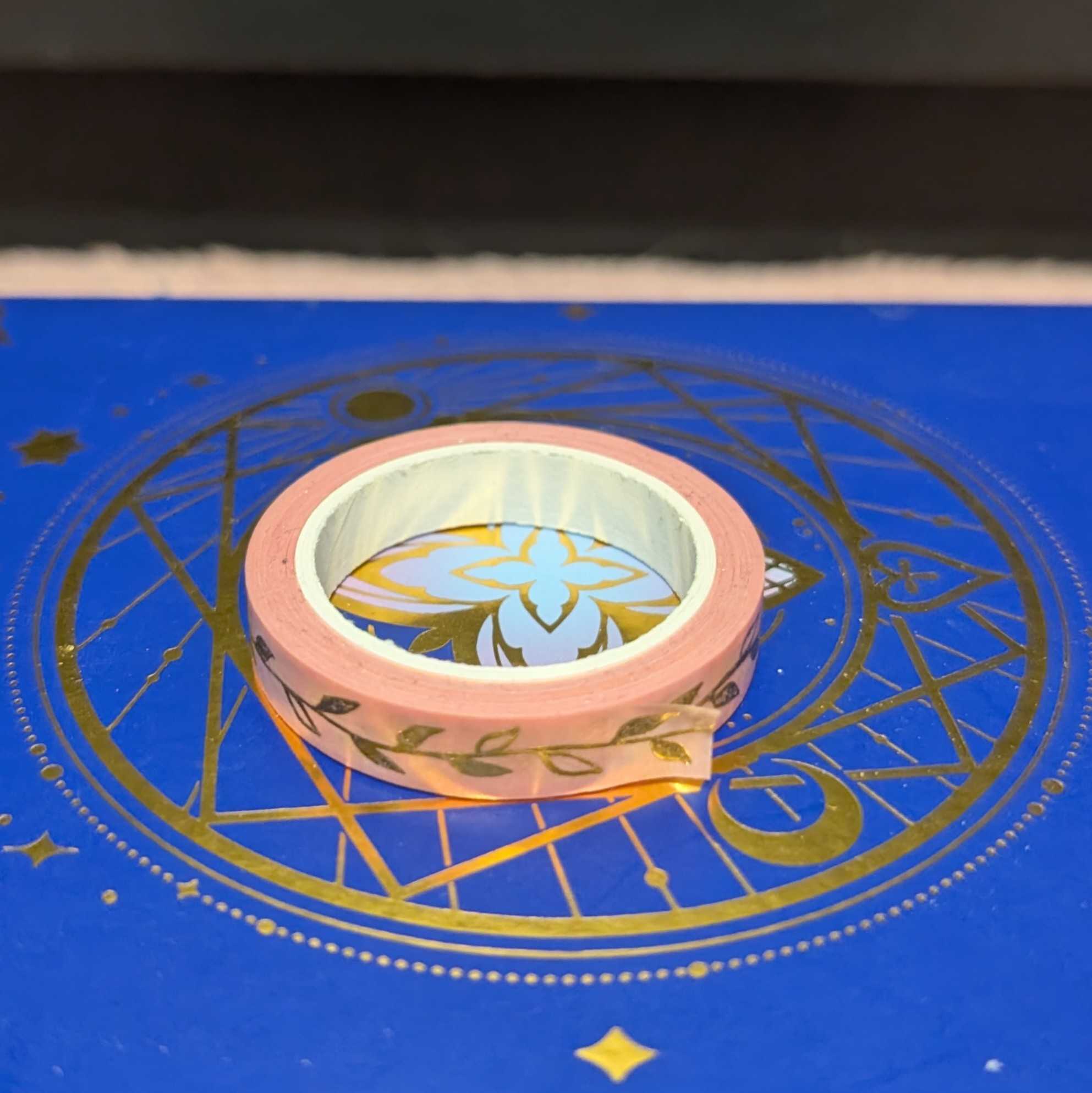 I wanted to use the masking tool to create a hollowed cylinder without using a premade shape to create the hole in the center of the tape roll.