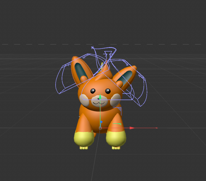 An example of how many different altering tools I used for my first model. 
                 I used a lot of buldge, taper and boole tools to create the ears. I like the idea I had to hollow out the ear, then duplicating it and adding in the inner ear color to the model.