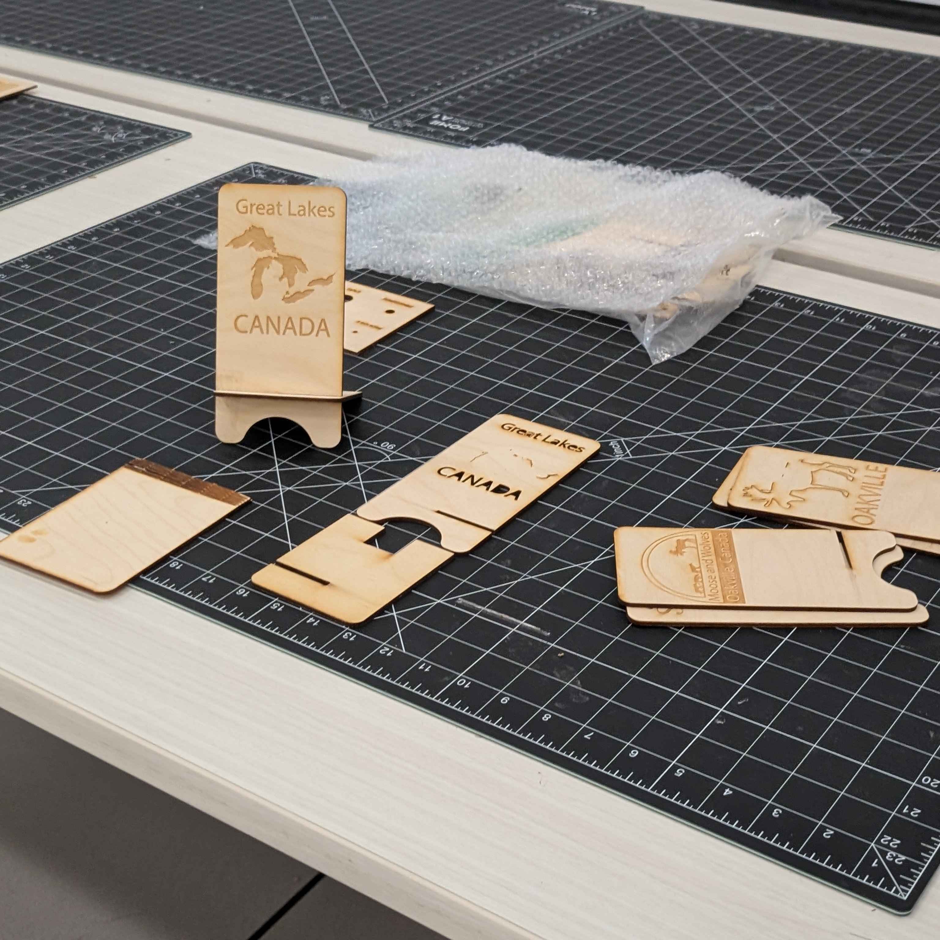 We got to see the template that we would use for this project as featured in the laser cutting video provided to us in the end. It meant that there would be a lot of creative freedom for the pattern or design that we would feature on the phone stand.