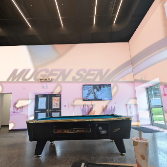 I tested projection Mapping by importing previous videos I edited and playing around with the angle of the walls to see what result that would produce.