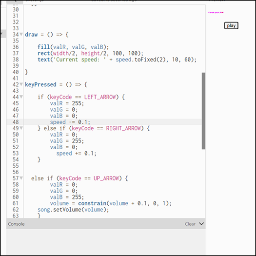 More code