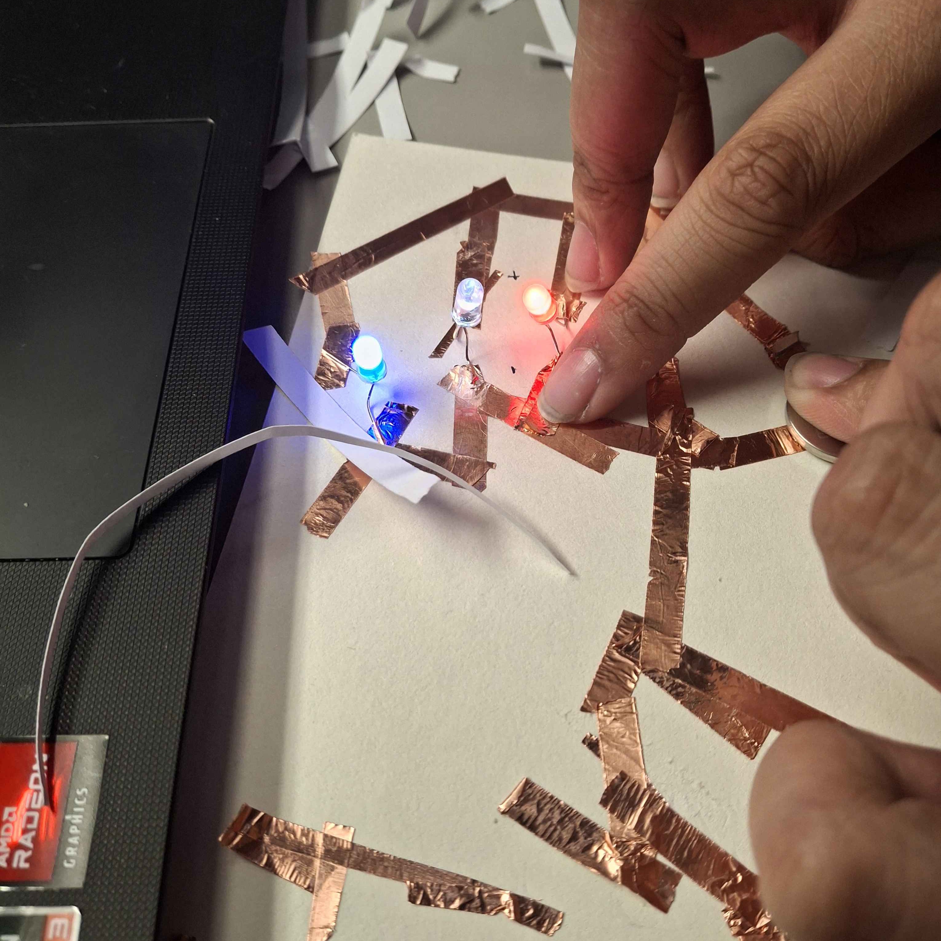 Another angle of my circut operating.