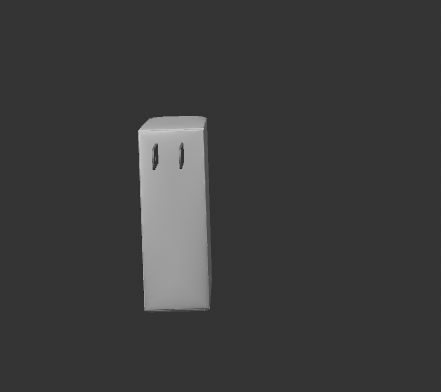 diffeent view of the plug model to check If the spacing of the materials were correct.